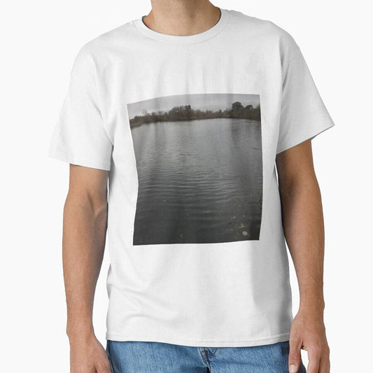 Peaceful Fishing Medium Cotton Tote Bag by kittyhello27 Unisex T-shirt, Sweatshirt, Hoodie, Long Sleeve Tee