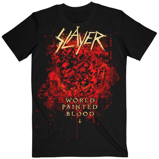 World Painted Blood Skulls Tee