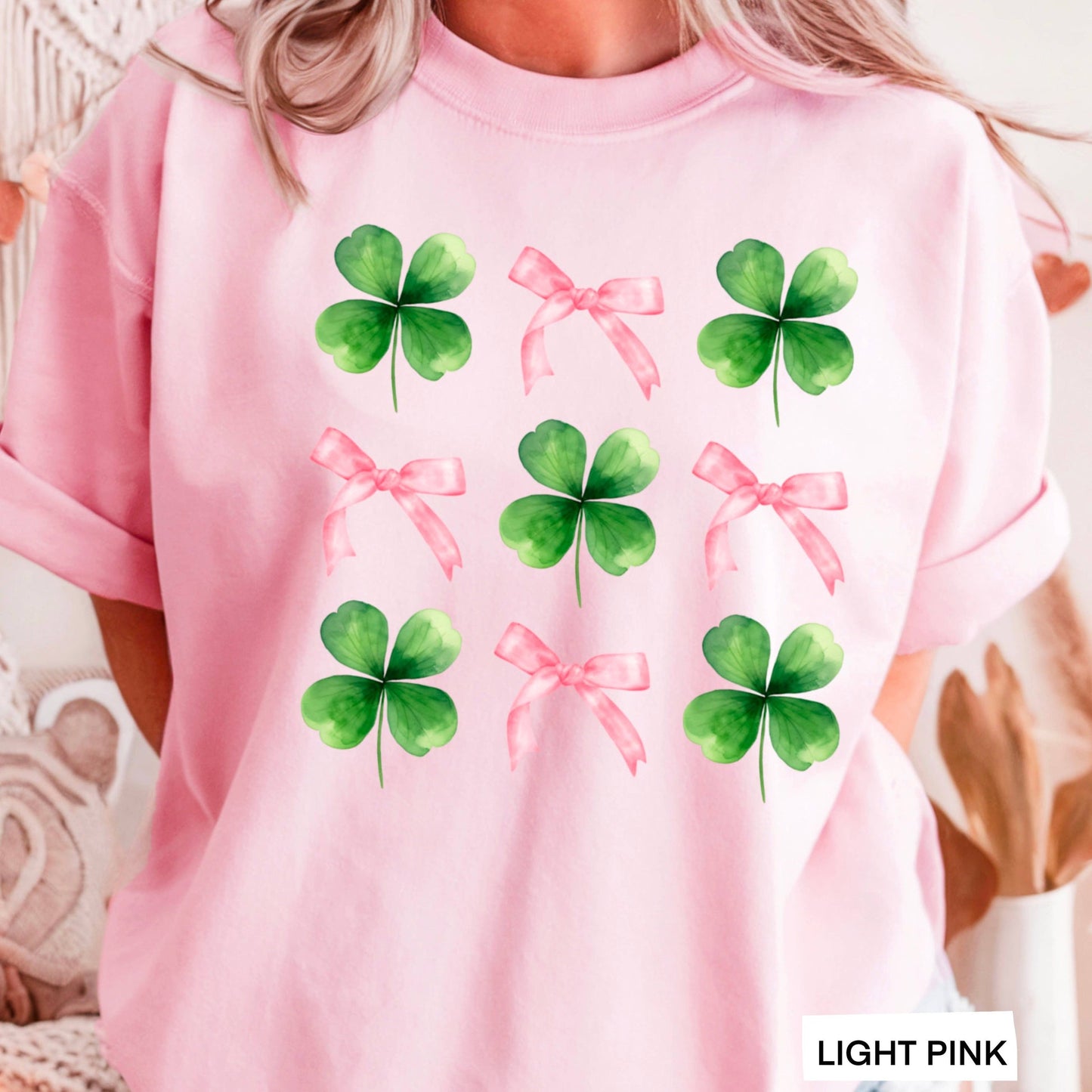 Coquette  Clovers St. Patrick’S Day Graphic Shirt | Gildan