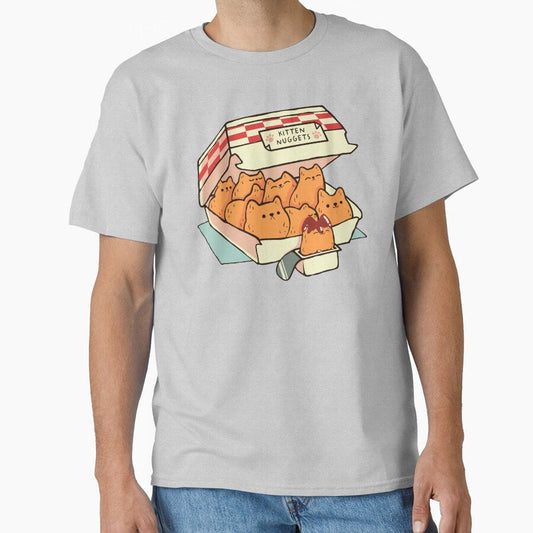Kitten Nuggets Fast Food Cat by Tobe Fonseca by Tobe Fonseca Unisex T-shirt, Sweatshirt, Hoodie, Long Sleeve Tee