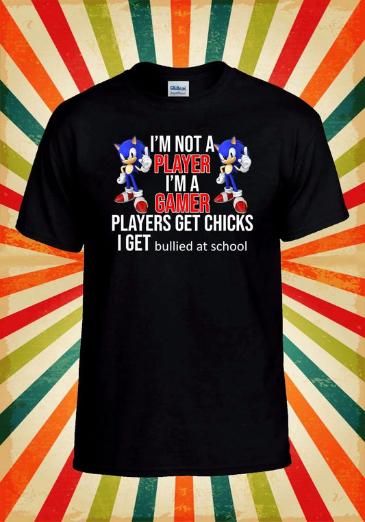 I'm Not A Player I'm A Gamer T shirt Men Women Unisex Baseball T Shirt Top 3129 Unisex T-shirt, Sweatshirt, Hoodie, Long Sleeve Tee